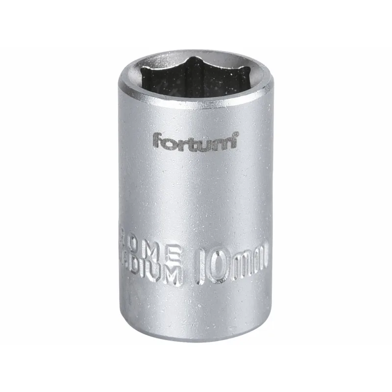 Kľúč nástrčný, 10mm, 1/4”, FORTUM