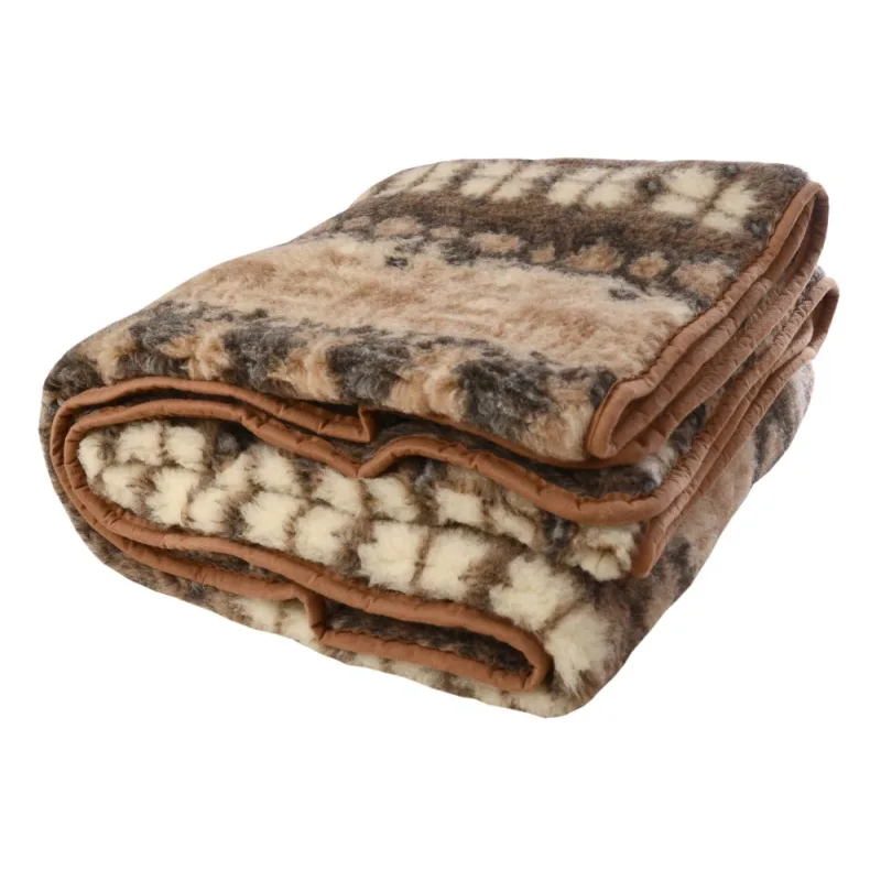 Deka z ovčej vlny 009 200x155 cm