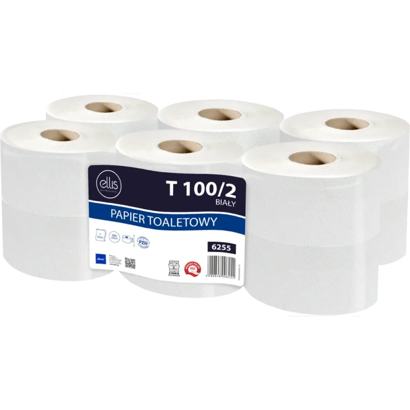 Ellis HLA-PT100 2V profi toaletný papier biely 12 ks