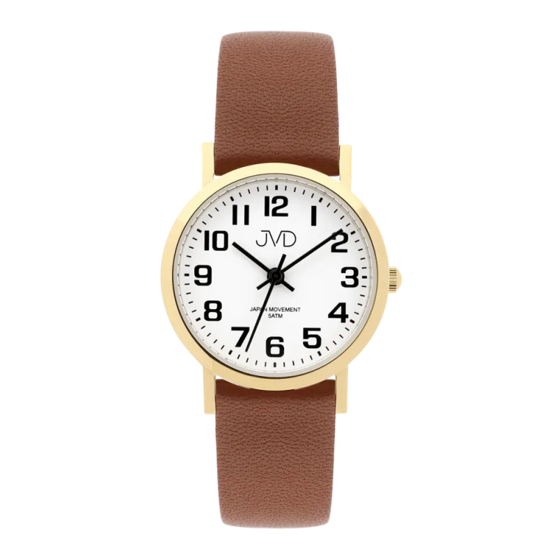 JVD Dámské zlacené náramkové hodinky JVD J4012.5