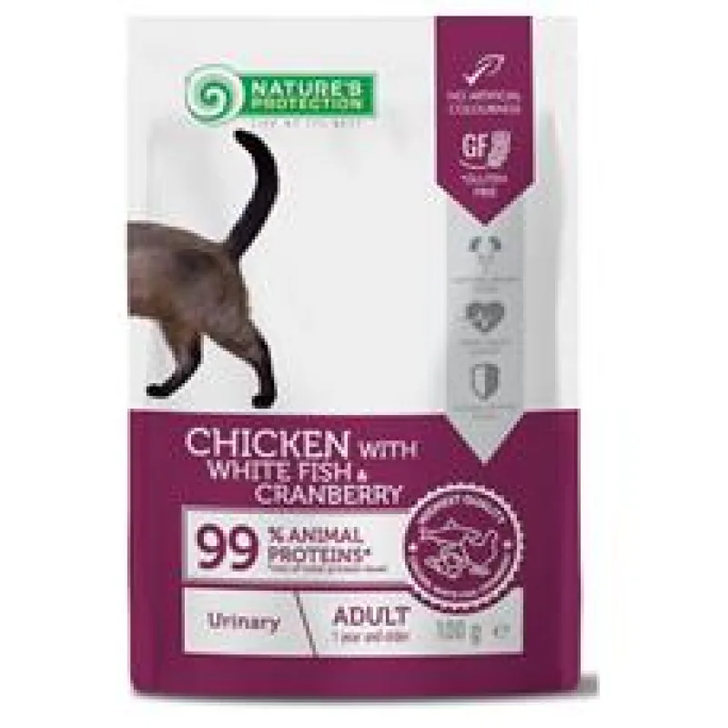 Nature’s Protection Cat kaps. Urinary White Fish and Cranberry 100 g