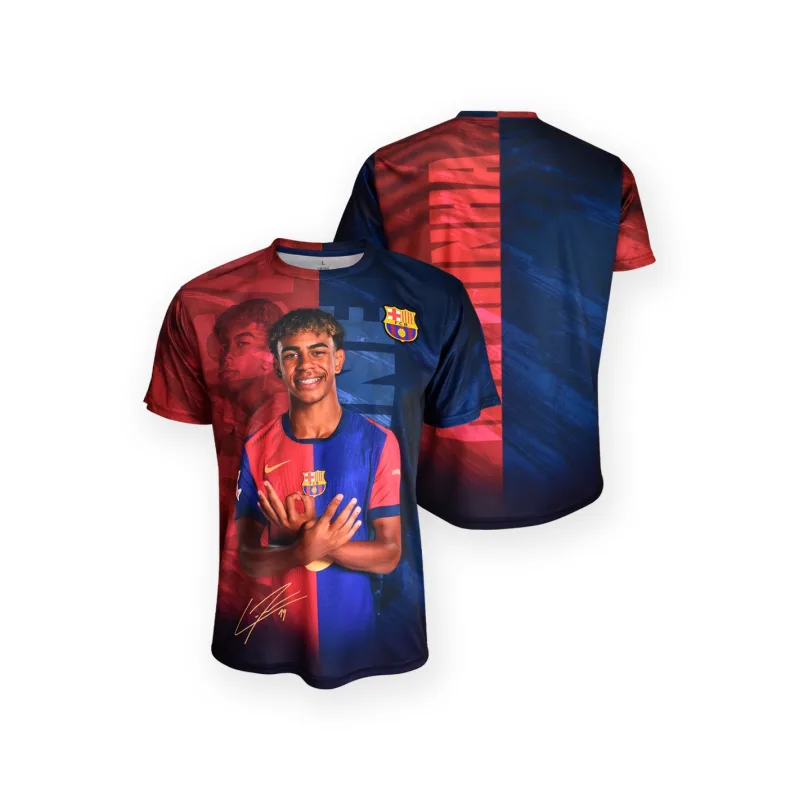 FC Barcelona Lamine Yamal tréningové tričko pánske