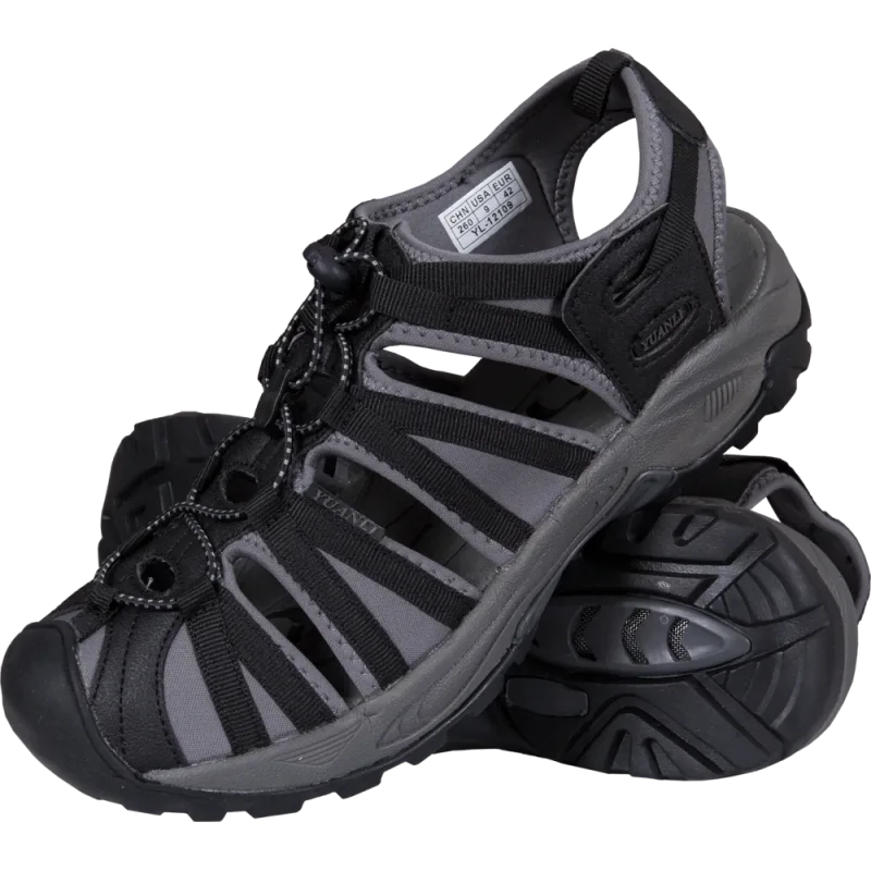 Reis WALC B pánske sandále Black