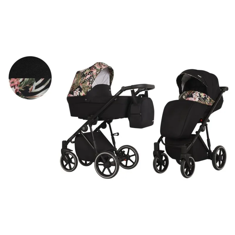 Kočík Kunert Molto black frame 2v1 - 05