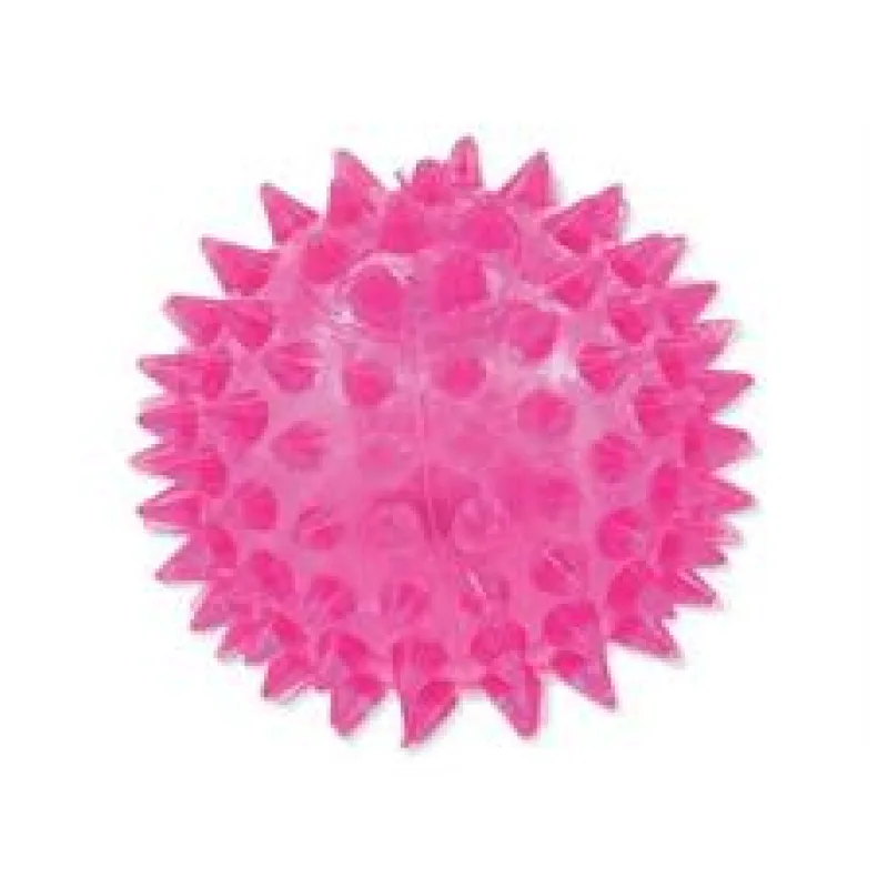 Hračka DOG FANTASY míček s LED Modrý 6 cm