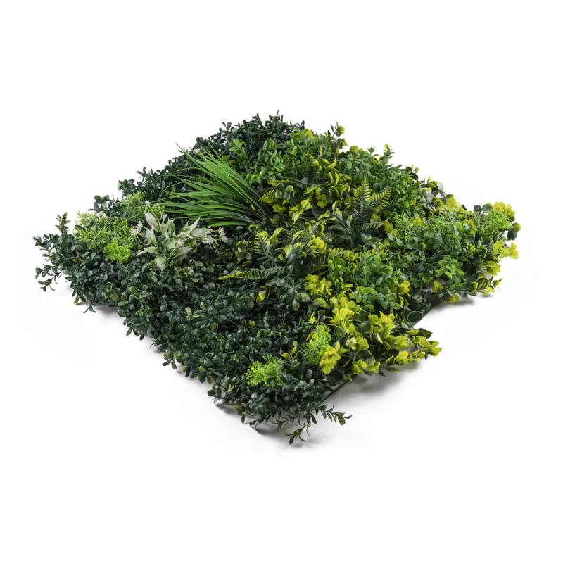 Umelá zelená stena G21 Listo Jungle, 50x50 cm