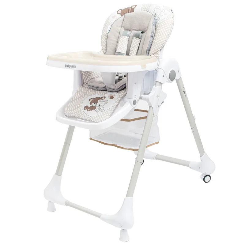 Jedálenská stolička Baby Mix Infant latte