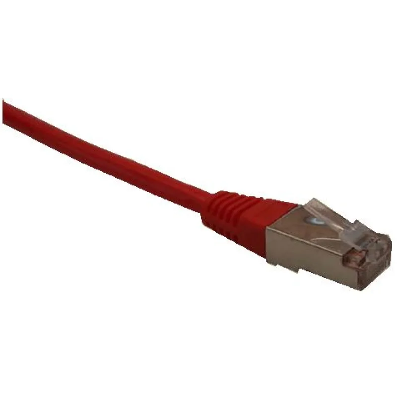 Patch cord FTP cat5e 0, 25 M červený 1592