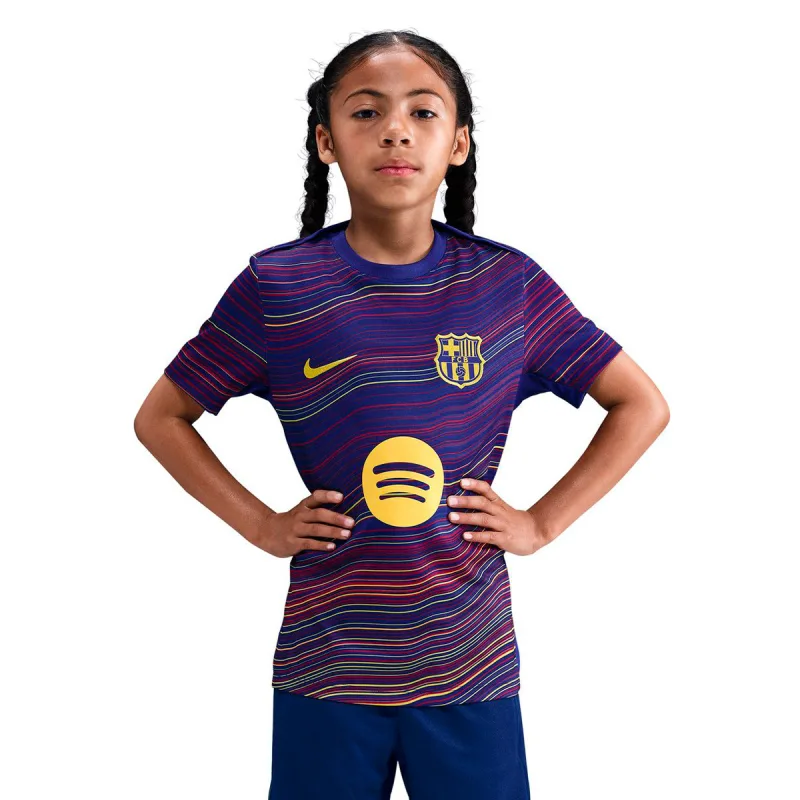 Nike FC Barcelona predzápasový dres detský 2025-2026 - SKLADOM