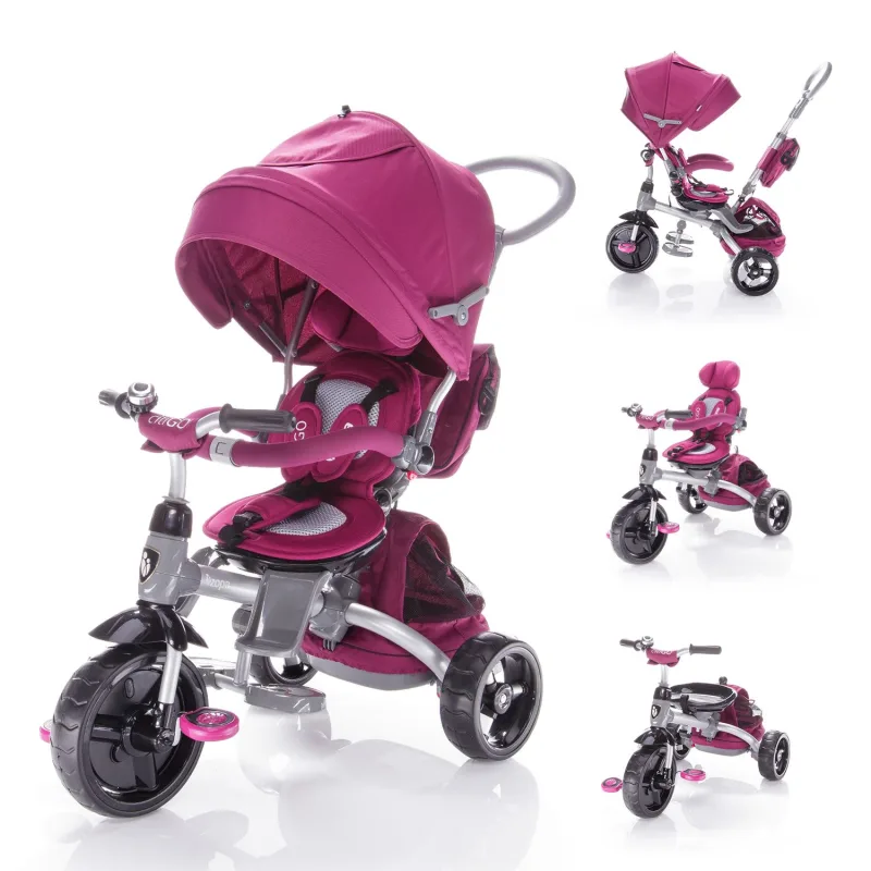 Trojkolka Citigo - Mulberry Pink