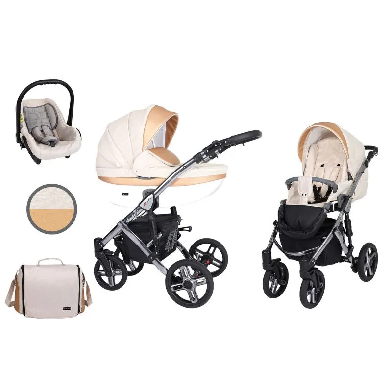 Kočík Kunert Mila Premium graphite frame 3v1 - 03