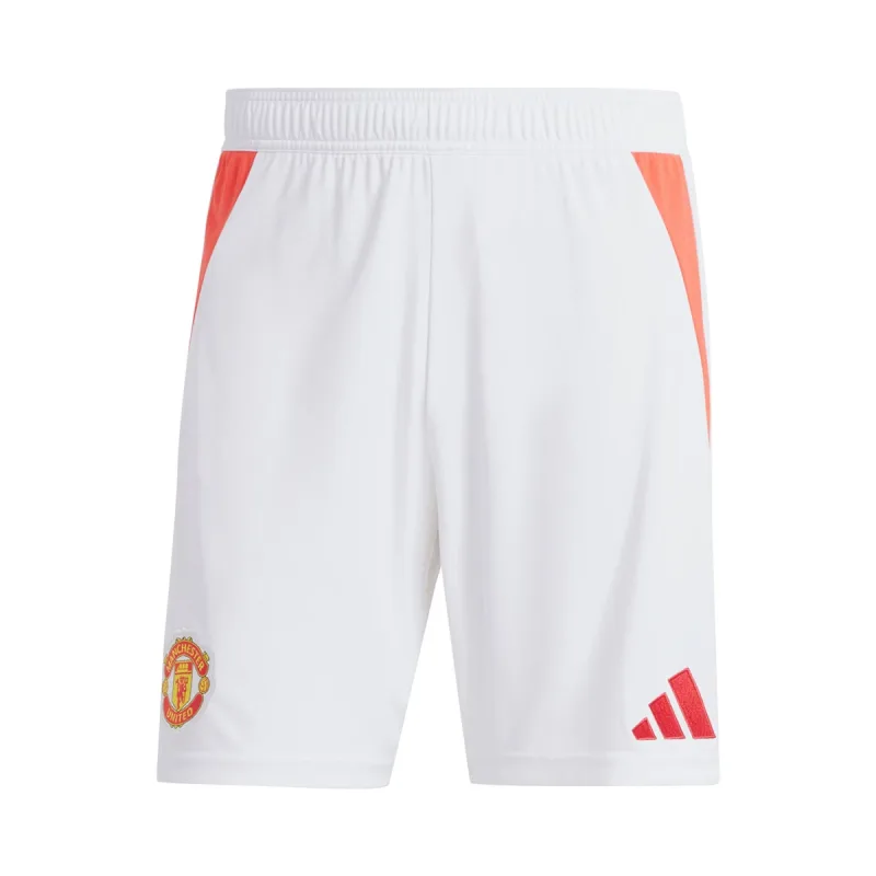 Adidas Manchester United kraťasy / trenky pánske (2024-2025) domáce biele - SKLADOM