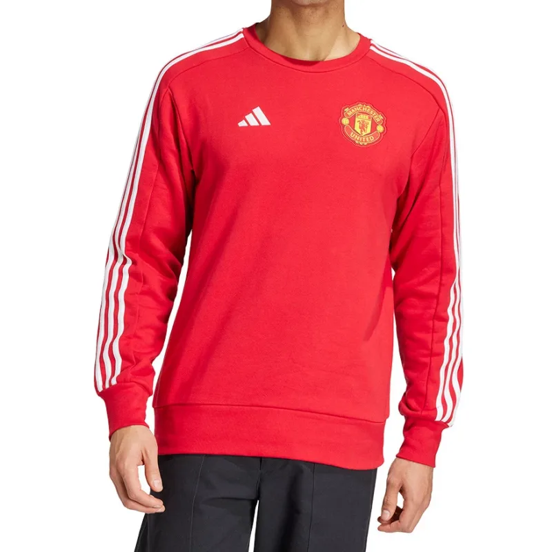 Adidas Manchester United mikina červená pánska
