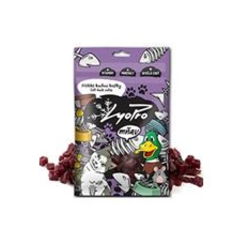 Lyopro mňau poch. sušené Měkké kachní kostky 70g 70g