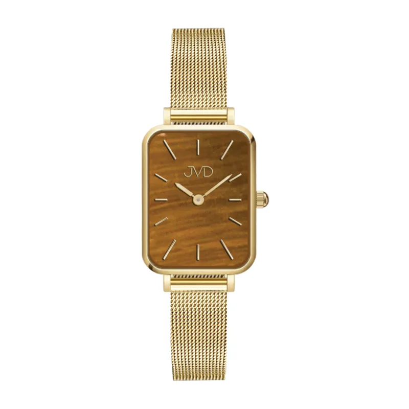 JVD Luxusní dámské nerezové pozlacené nerezové hodinky JVD J-TS70