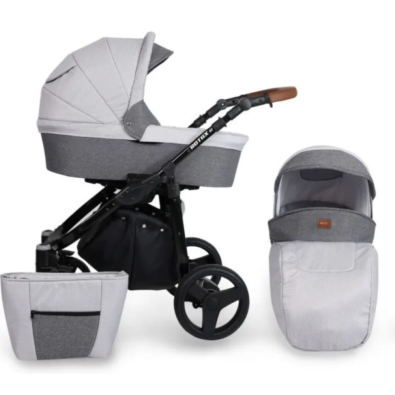 Kočík Kunert Rotax black frame 2v1 - 03