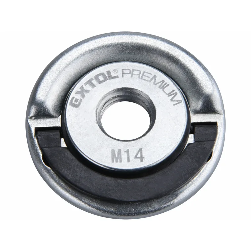 Matica upínacia pre uhlovú brúsku beznástrojová, M14, 60g, EXTOL PREMIUM