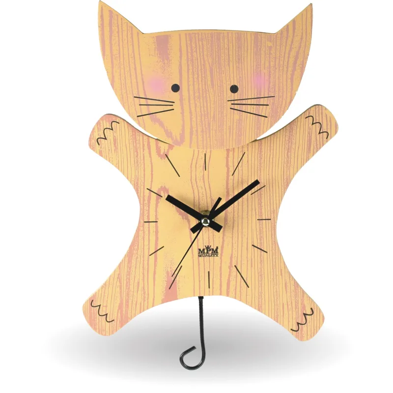 MPM Dětské kočičkové hodiny MPM E01.2520