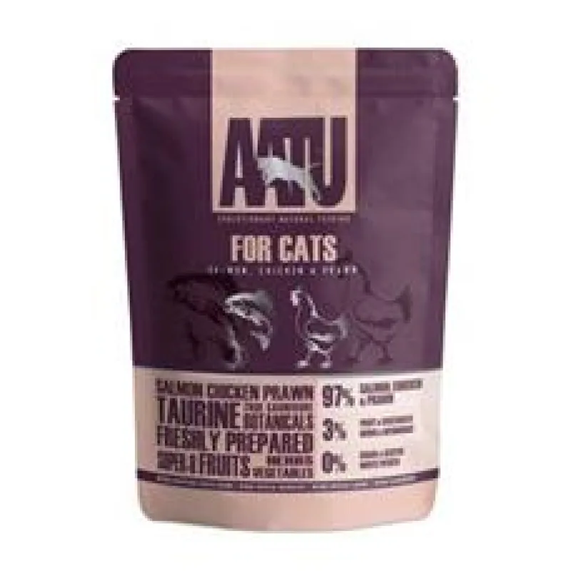 AATU Cat Salmon n Chicken n Prawn kaps. 85 g