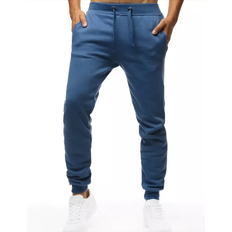 Pánske tepláky modré Dstreet UX3370 XL