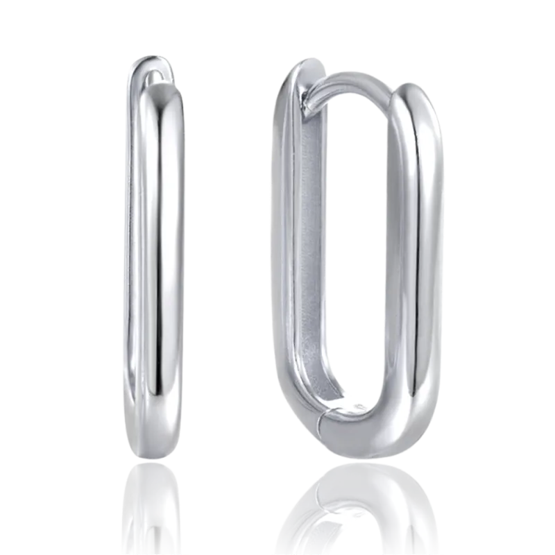 MINET Stříbrné náušnice v italském stylu JMAS0177SE03