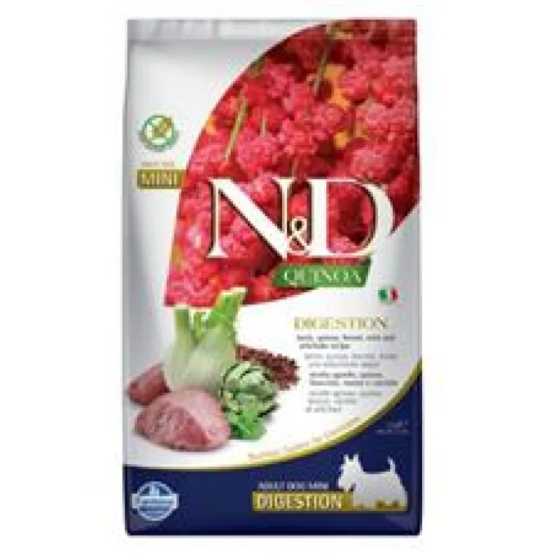 N&D Quinoa DOG Digestion Lamb & Fennel Mini 2,5 kg