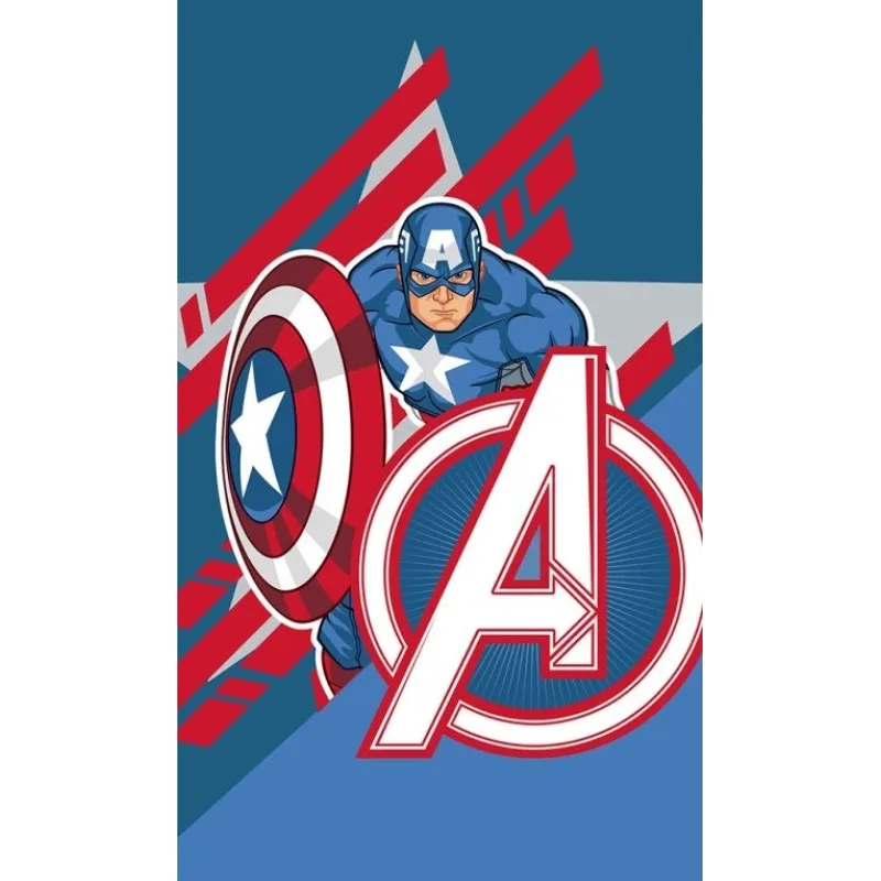 Detský uteráčik Avengers Kapitán Amerika 30x50 cm