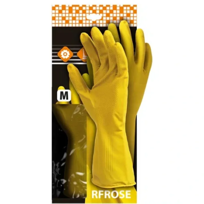 Reis FROSE rukavice žlté S-XL