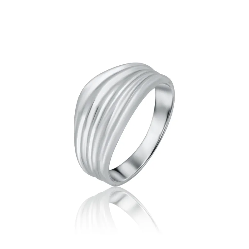 JVD Dámský mohutný stříbrný prsten ryz. 925/1000 SVLR1328XE9BI54