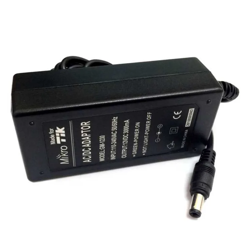 Mikrotik napája.adapt.12V 3A pre RouterBOARD, Alix GM-1230