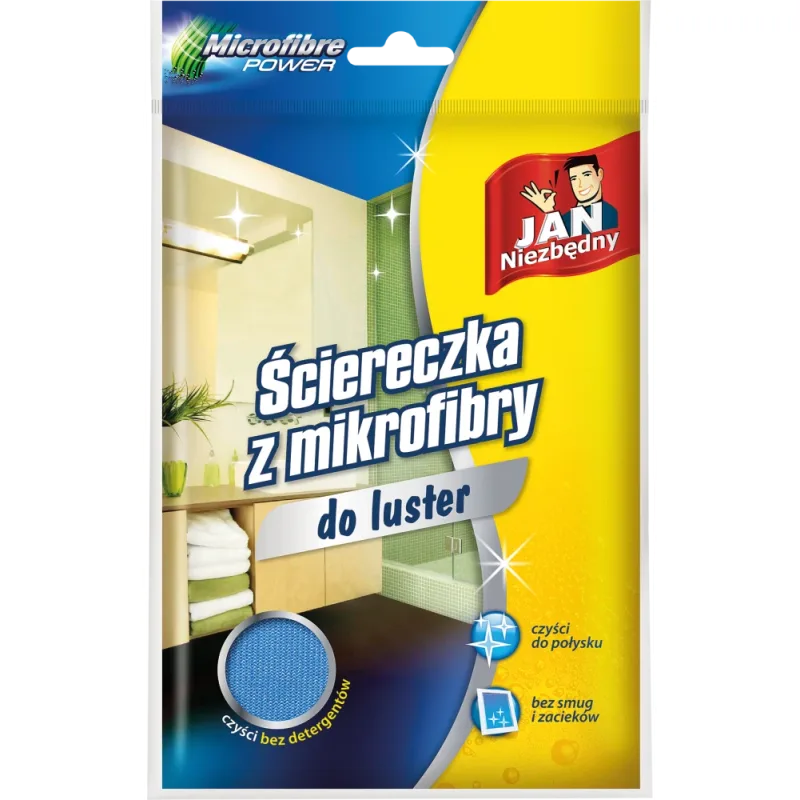 Jan Niezbedny LUST utierka z mikrovlákna modrá Uni