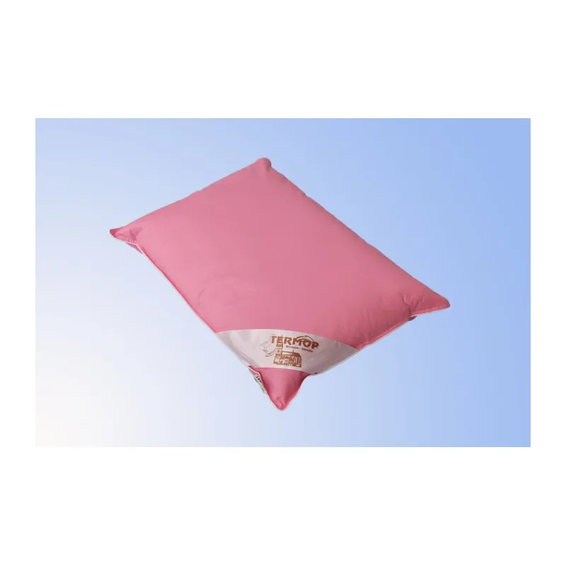 Vankúš Prémium 70x90 cm ,ružový perie/páper