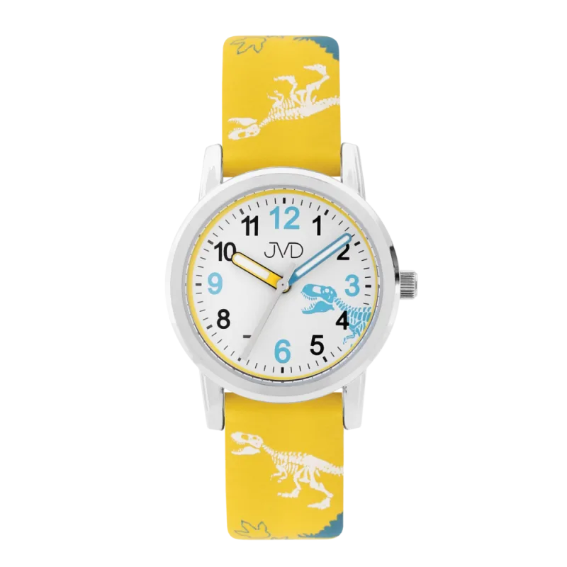JVD Dětské žluté náramkové hodinky JVD J7213.2