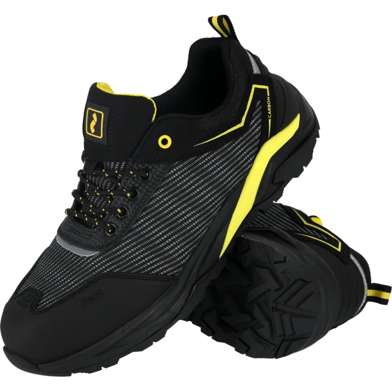 Reis CARBON S3S FO SR obuv black/yellow 39-47