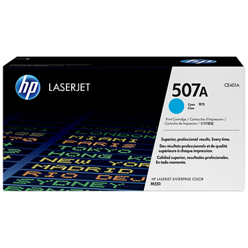 HP Cyan Toner pre HP LaserJet M551 - 507A /6.000 str/ CE401A