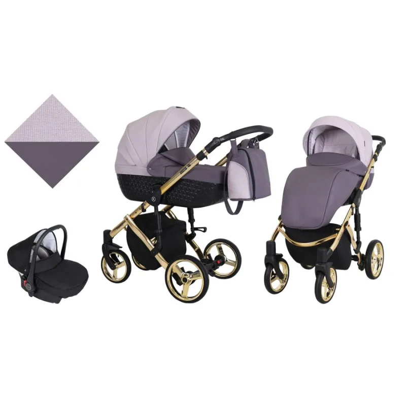 Kočík Kunert Tiaro Premium gold frame 3v1 - 02