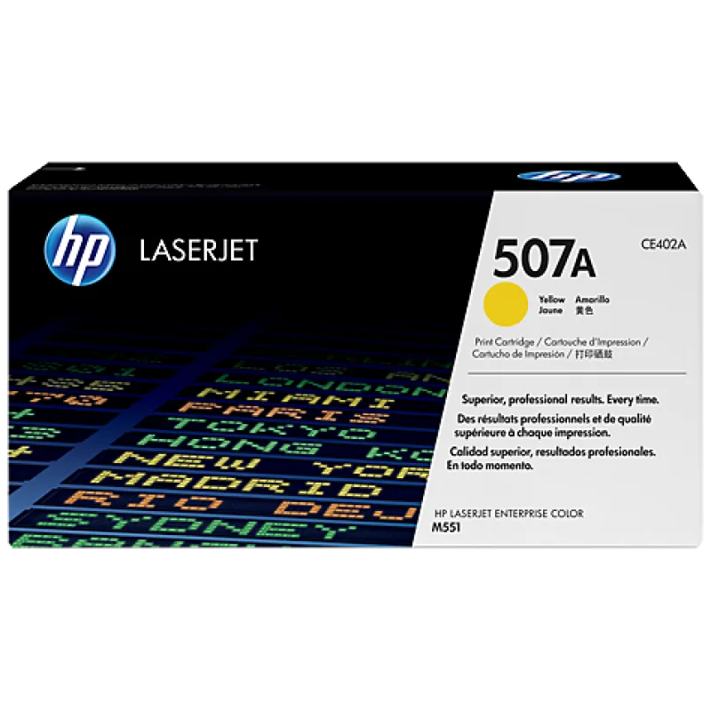 HP Yellow Toner pre HP LaserJet M551 - 507A /6.000 str/ CE402A