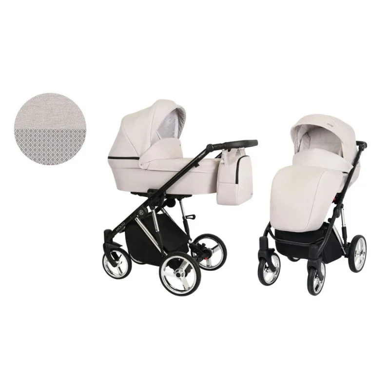 Kočík Kunert Molto Premium silver frame 2v1 - 04