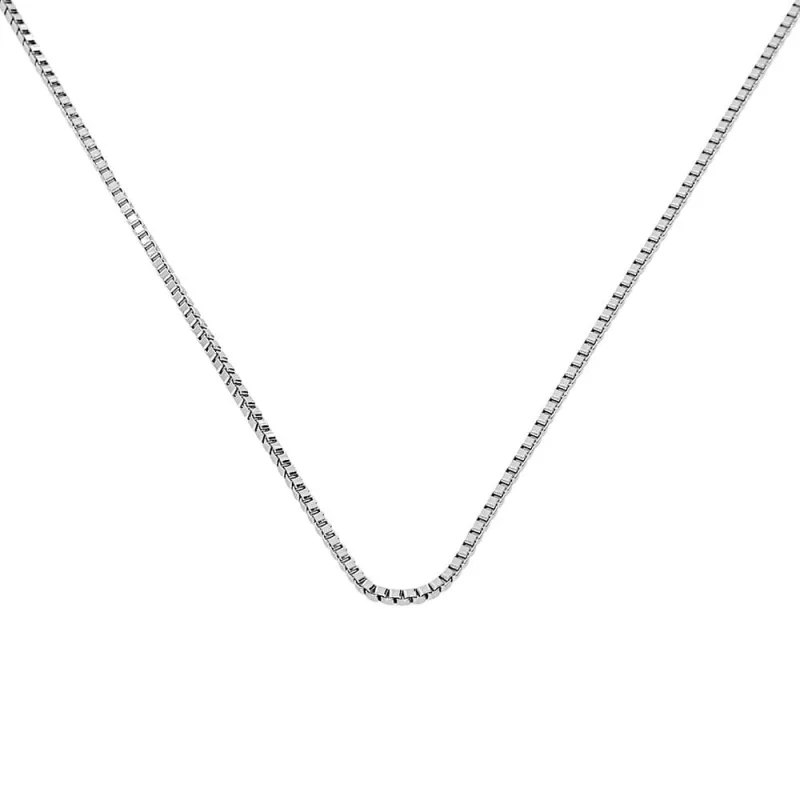 MPM Dámský ocelový nerezový řetízek 6163 - stříbrné barvy SNE.6163.. 42cm