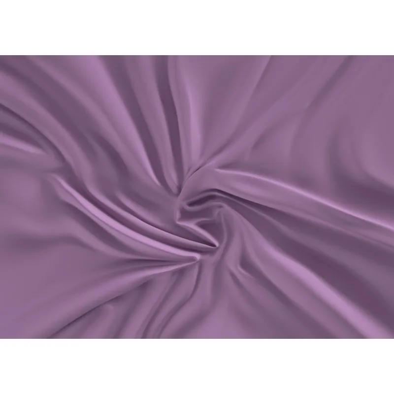 Saténové prestieradlo s gumou fialové 200x220 cm