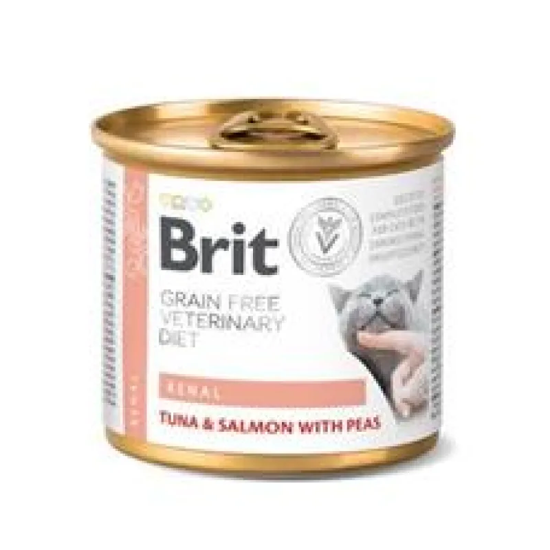 Brit VD Cat GF konz. Renal 200 g