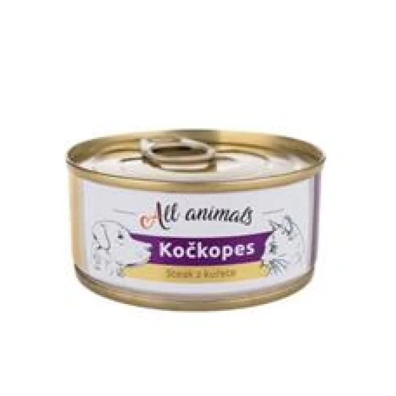 All Animals kočkopes steak z kuřete 100 g
