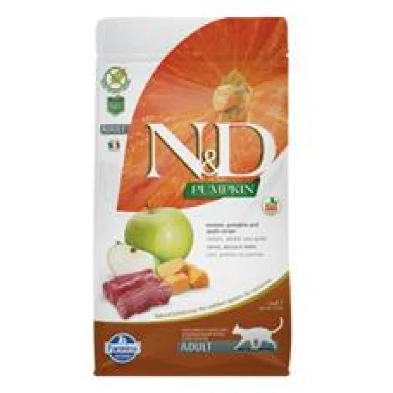 N&D GF Pumpkin CAT Venison & Apple 300g