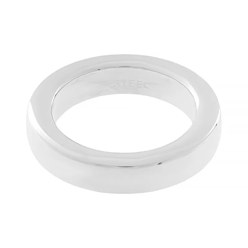 Nerezový prsten 6545 (velikost 62) - stříbrné barvy