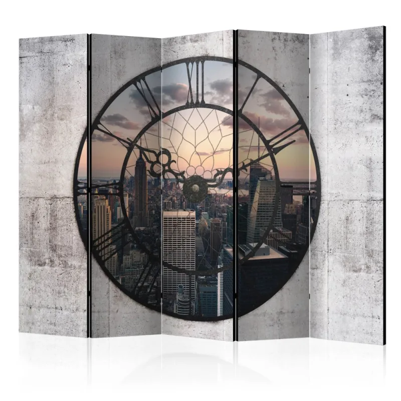 Artgeist Paraván - NYC Time Zone II [Room Dividers]