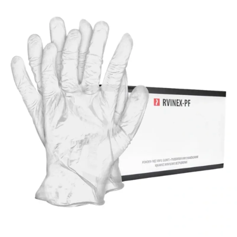 Reis RVINEX rukavice bez púdru transparentné 100 Ks