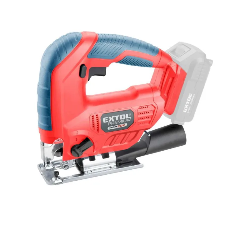 Priamočiara píla aku Share20V, bez aku, kmit 22mm, EXTOL PREMIUM