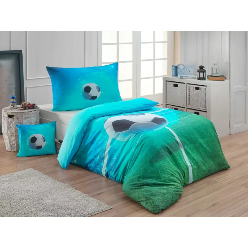 Matějovský Posteľné obliečky Futbal 140x200/70x90 cm