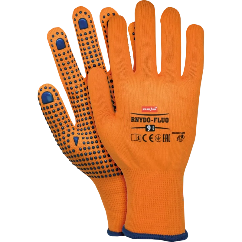Reis RNYDO-FLUO rukavice Neon Orange 7-10