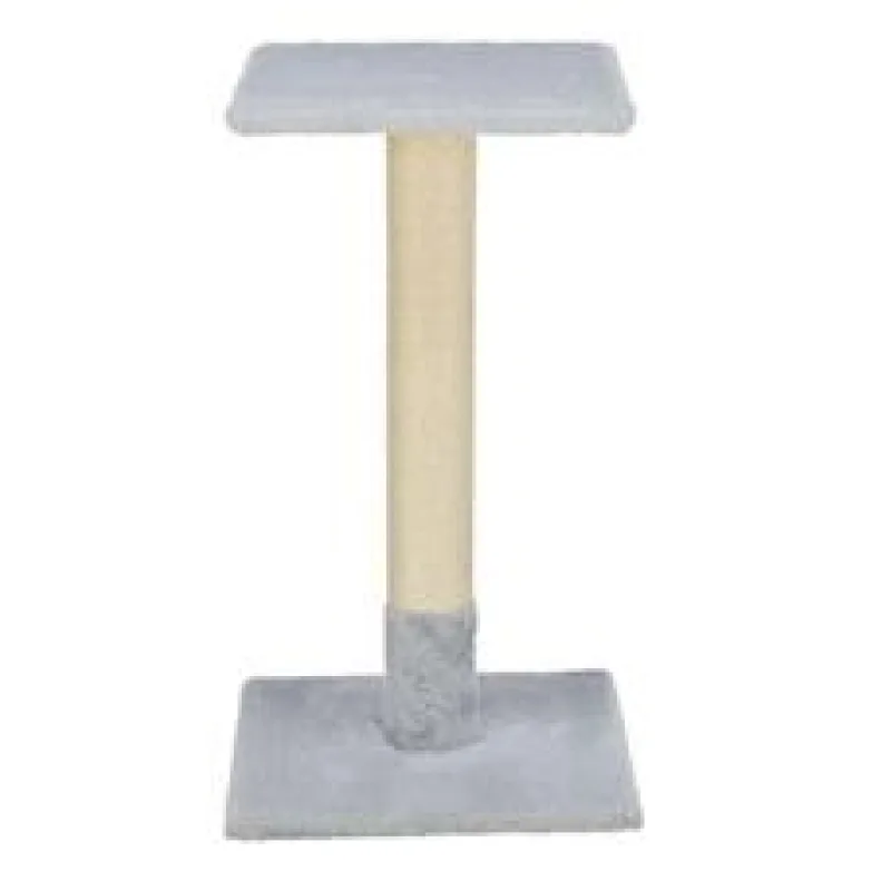 Škrabací sloupek BEANA, králičí plyš, 69cm světlerůžová